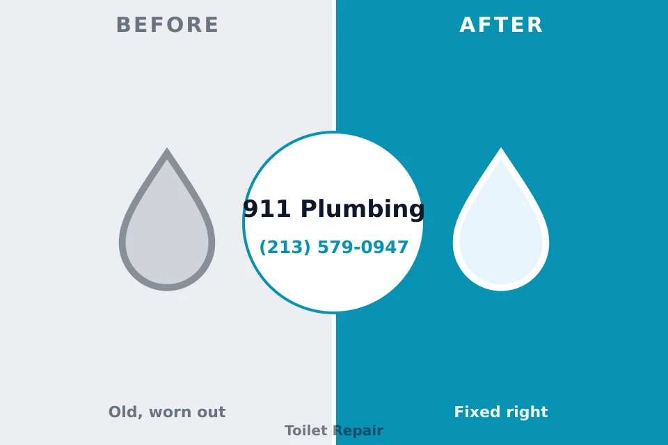 Before and after: plumbing company Blountstown, FL